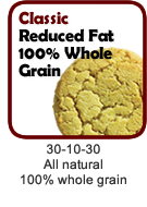 Bonzers Classic Reduced Fat 100% Whole Grain